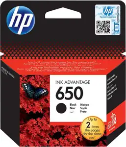 HP tinta No. 650, crna, CZ101AE