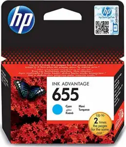 HP tinta No. 655 plava, CZ110AE