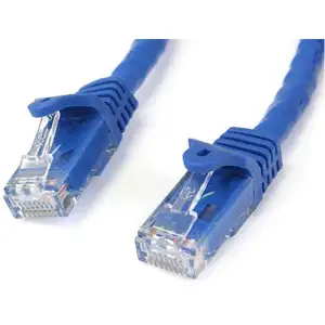 StarTech.com 5m CAT6 Ethernet Cable - Blue Snagless Gigabit CAT 6 Wire - 100W PoE RJ45 UTP 650MHz Category 6 Network Patch Cord UL/TIA (N6PATC5MBL) - patch cable - 5 m - blue