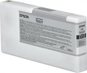 Tinta Epson T6537 Light Black, C13T653700