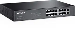 TP-Link TL-SG1016D 16-port Gigabit Desktop/Rackmount Switch, 16×10/100/1000M RJ45 ports, metal case
