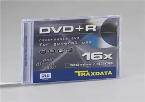DVD+R Traxdata BOX 1, Silver, Kapacitet 4, 7 GB, 1 komad box, Brzina 16x
