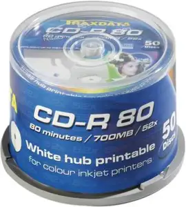 CD-R Traxdata, Kapacitet 700MB, 50 komada, Brzina 52x
