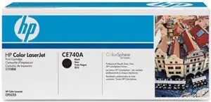 Toner HP CE740A, Black