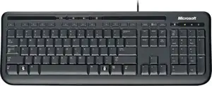 Tipkovnica Microsoft FPP Wired Keyboard 600 Black, ANB-00021, Crna, ANB-00021