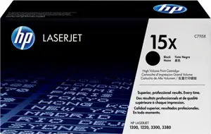 Toner HP C7115X, Black