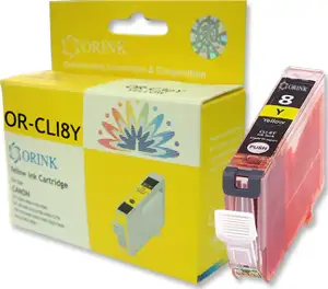 Tinta Orink Canon CLI-8Y, žuta (s mikročipom)