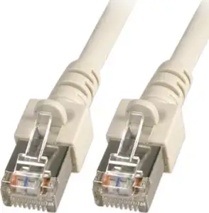 SF/UTP prespojni kabel Cat.5e PVC CCA AWG26, sivi, 30,0 m