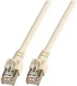 SF/UTP prespojni kabel Cat.5e PVC CCA AWG26, sivi, 25,0 m