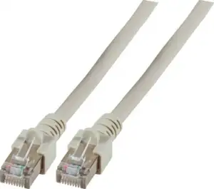 SF/UTP prespojni kabel Cat.5e PVC CCA AWG26, sivi, 2,0 m