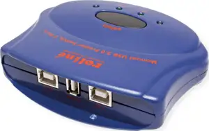 USB 2.0 Switch, 2-port ext., manual
