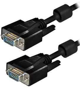 Transmedia VGA Monitor Cable 15 pin,15m, crno