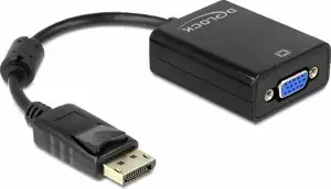 Adapter DELOCK, DP (M) na VGA (Ž)