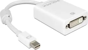 Adapter DELOCK, DisplayPort (M) na DVI-I 24+5 (Ž), bijeli