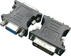 Gembird Adapter DVI-A male to VGA 15-pin HD (3 rows) female