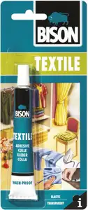 Ljepilo za tekstil 25ml Bison L0406130 blister