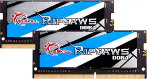 G.Skill Ripjaws - DDR4 - 32 GB: 2 x 16 GB - SO-DIMM 260-pin, F4-3200C18D-32GRS