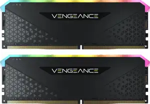CORSAIR Vengeance RGB RS - DDR4 - kit - 32 GB: 2 x 16 GB - DIMM 288-pin - 3600 MHz / PC4-28800, CMG32GX4M2D3600C18