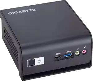 GIGABYTE BRIX HDD, Intel Pentium N6005 2.8GHz 4C, Intel UHD Graphics, 1x DDR4 SODIMM 2933Mhz (Max. 16GB), 1xM.2, 1x2.5
