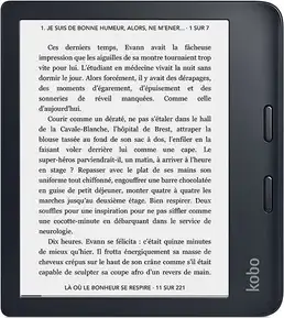 eReader Kobo Libra 2, 7'' Touch, 32GB WiFi, black, KO-N418-KU-BK-K-EP