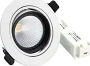 Verbatim LED spotlight ugradbeni - cardanic 35W, 3600lm, 4000K 