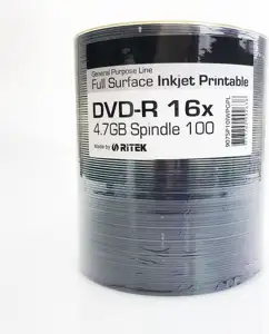 TRAXDATA OPTIČKI MEDIJ DVD-R 16X SPINDLE 100 WHITE FULL PRINTABLE