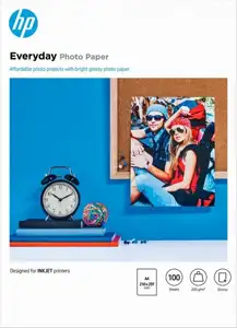 HP Everyday Photo Paper A4 200 g/m2 Glossy – 100 listova (Q2510A)