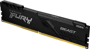 Kingston FURY Beast - DDR4 - module - 16 GB - DIMM 288-pin - 3600 MHz / PC4-28800, KF436C18BB/16