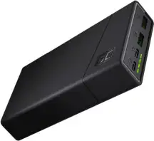 Green Cell Powerbank 20000 mAh, brzi punjač 2×USB + 2×USB-C, 18W