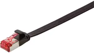 LogiLink SlimLine - patch cable - 2 m - black