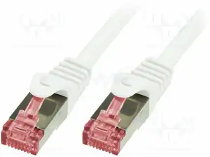 LogiLink PrimeLine - patch cable - 5 m - white