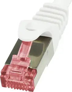 LogiLink PrimeLine - patch cable - 50 cm - white