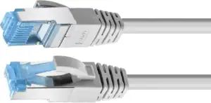 Patchkabel CAT6a RJ45 S/FTP 2m Grey