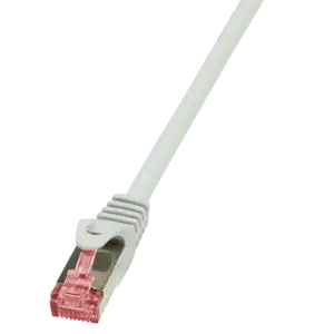 LogiLink PrimeLine - patch cable - 1.5 m - gray