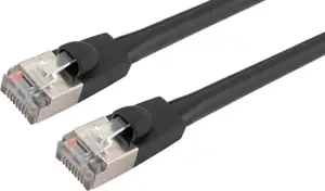 Patchkabel CAT6a RJ45 S/FTP 2m Black
