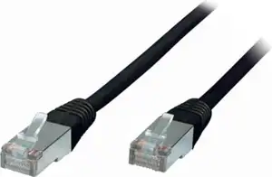 Patchkabel CAT5e RJ45 F/UTP 3m Black