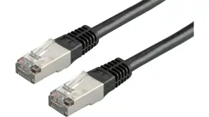 Patchkabel CAT5e RJ45 F/UTP 2m Black