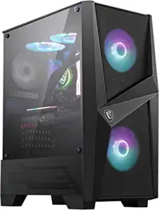 MIDI MSI MAG FORGE 100R | black, window, RGB