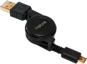 LogiLink USB cable - USB to Micro-USB Type B - 75 cm