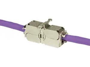 LogiLink CAT.6A 10GE Field Assembly Cable Connector - cable coupler