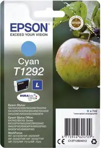 Epson T1292 - L size - cyan - original - ink cartridge