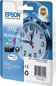 Epson 27XL Multipack - 3-pack - XL - yellow, cyan, magenta - original - ink cartridge