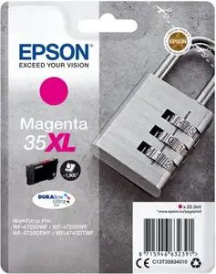 Epson 35XL - XL - magenta - original - ink cartridge