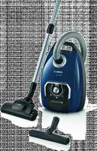 Bosch BGB75X494 series 8 cylinder vacuum cleaner with bag blue 
