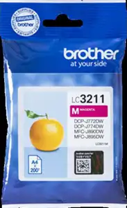 Brother LC3211M - magenta - original - ink cartridge
