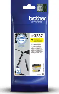 Brother LC3237Y - yellow - original - ink cartridge