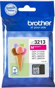 Brother LC3213M - High Capacity - magenta - original - ink cartridge