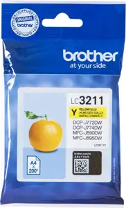 Brother LC3211Y - yellow - original - ink cartridge