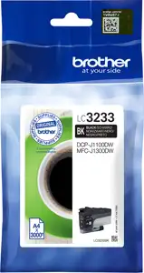 Brother LC3233BK - black - original - print cartridge