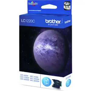 Brother LC1220C - cyan - original - ink cartridge